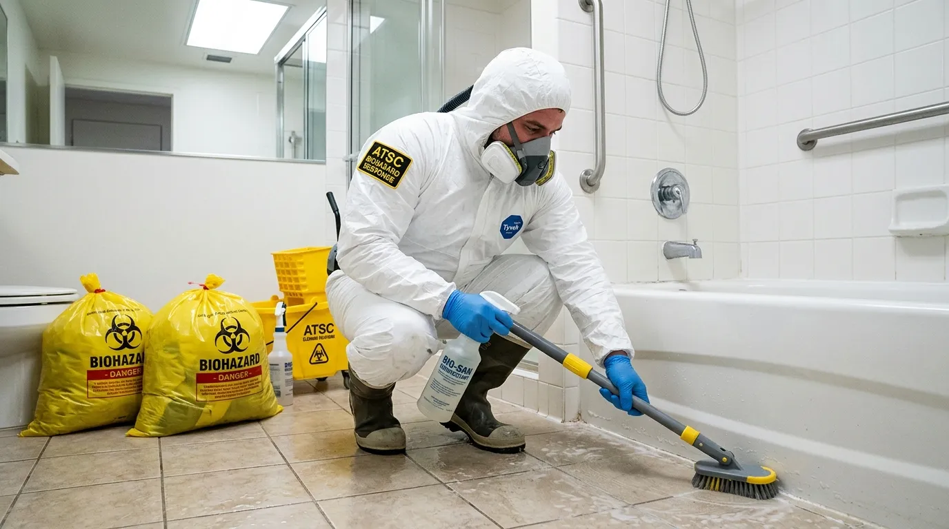 Decontamination equipment deployed for Blood Cleanup in Kilgore